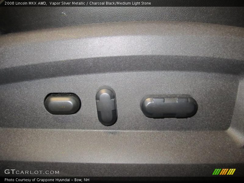 Vapor Silver Metallic / Charcoal Black/Medium Light Stone 2008 Lincoln MKX AWD