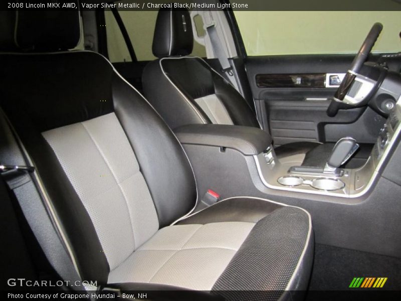 Vapor Silver Metallic / Charcoal Black/Medium Light Stone 2008 Lincoln MKX AWD