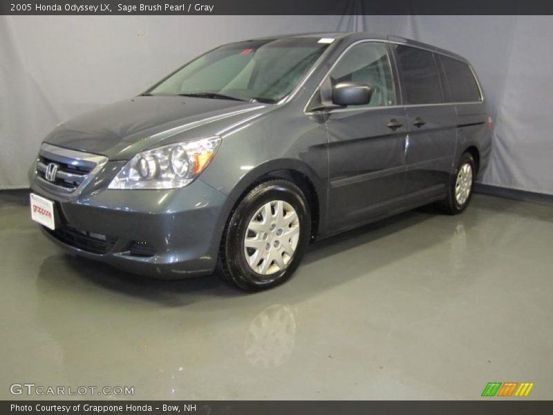 Sage Brush Pearl / Gray 2005 Honda Odyssey LX