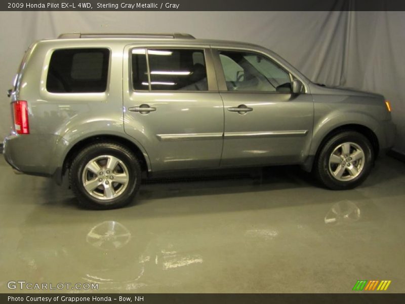 Sterling Gray Metallic / Gray 2009 Honda Pilot EX-L 4WD