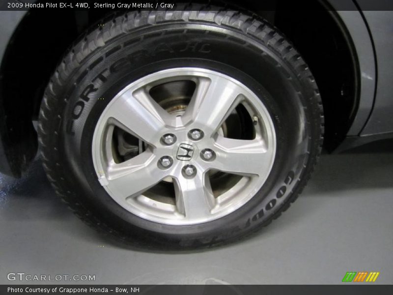 Sterling Gray Metallic / Gray 2009 Honda Pilot EX-L 4WD