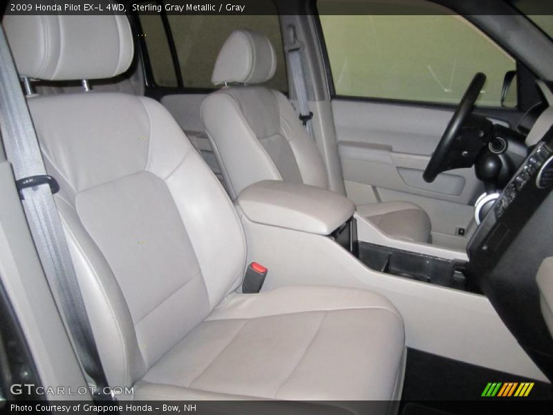 Sterling Gray Metallic / Gray 2009 Honda Pilot EX-L 4WD