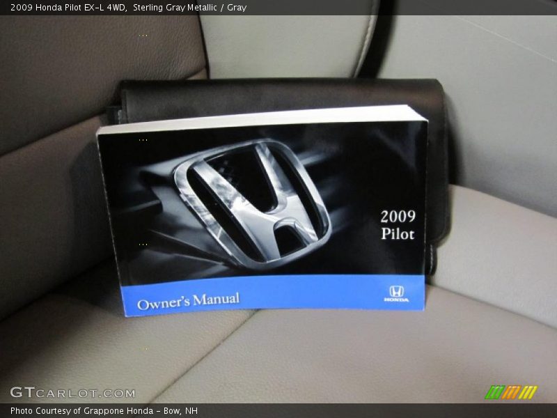 Sterling Gray Metallic / Gray 2009 Honda Pilot EX-L 4WD