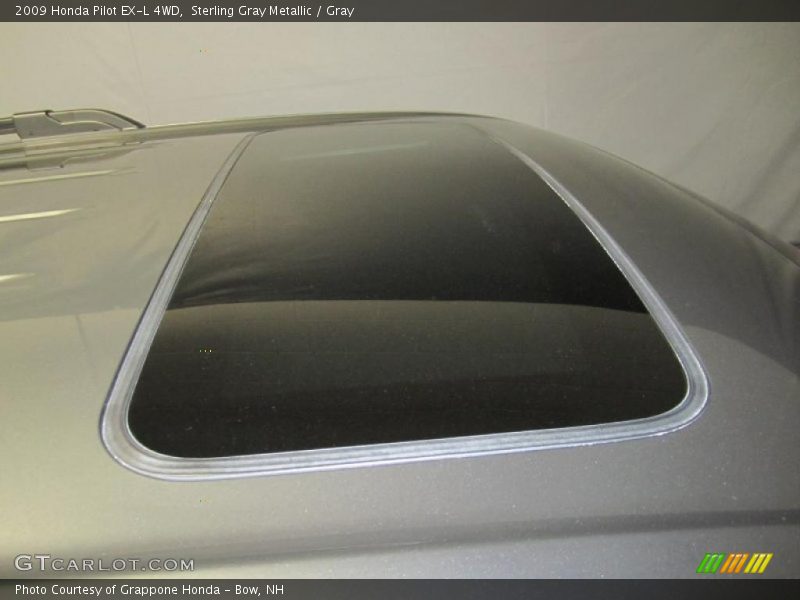 Sterling Gray Metallic / Gray 2009 Honda Pilot EX-L 4WD