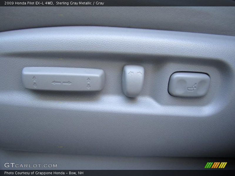 Sterling Gray Metallic / Gray 2009 Honda Pilot EX-L 4WD
