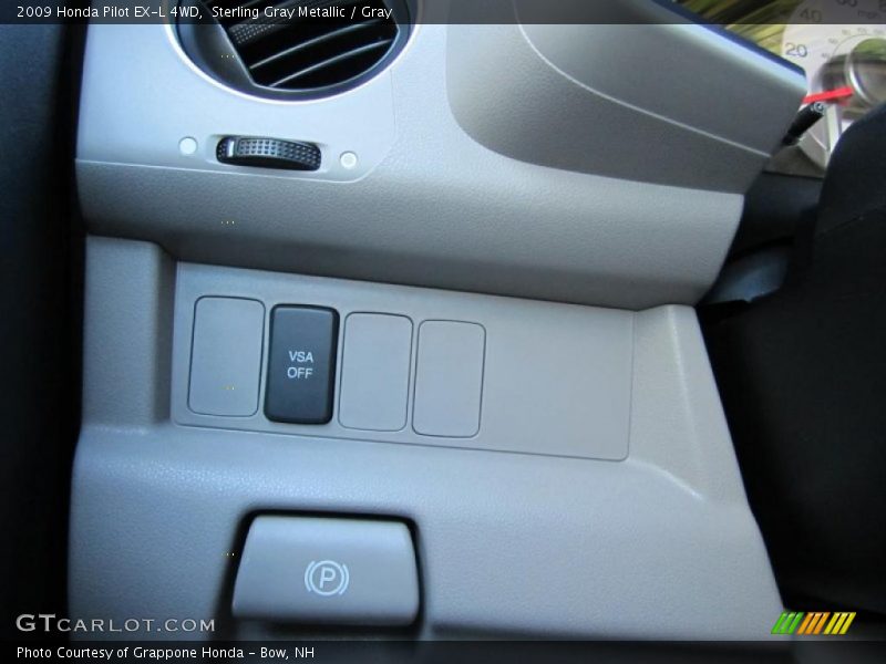 Sterling Gray Metallic / Gray 2009 Honda Pilot EX-L 4WD