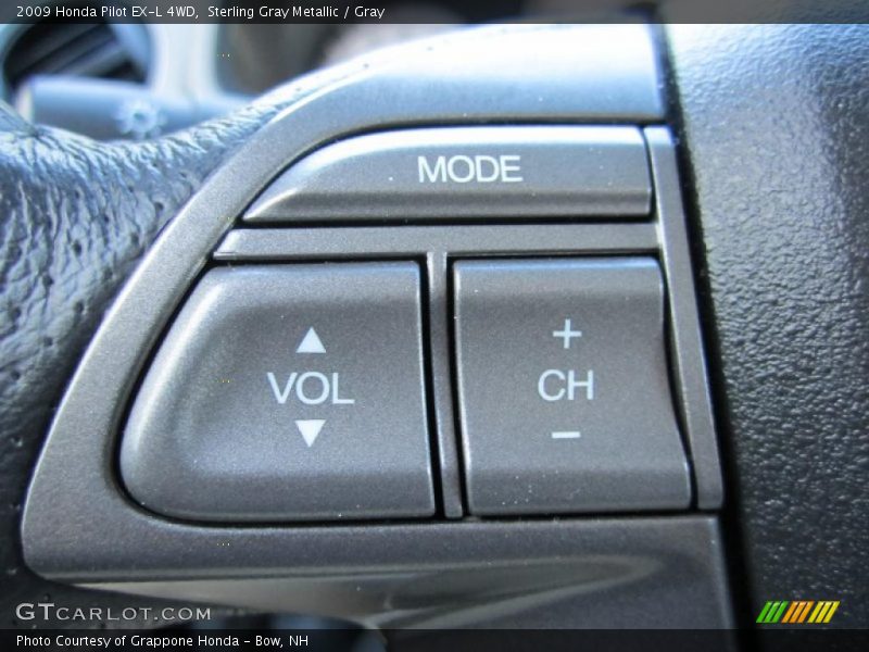 Sterling Gray Metallic / Gray 2009 Honda Pilot EX-L 4WD