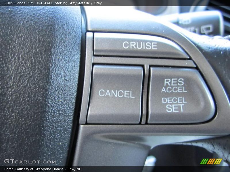 Sterling Gray Metallic / Gray 2009 Honda Pilot EX-L 4WD