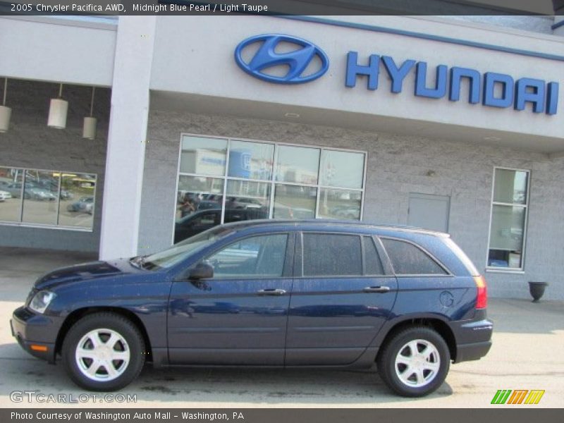 Midnight Blue Pearl / Light Taupe 2005 Chrysler Pacifica AWD
