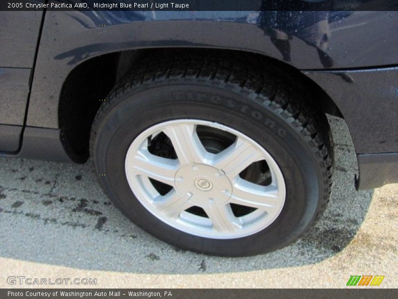 Midnight Blue Pearl / Light Taupe 2005 Chrysler Pacifica AWD