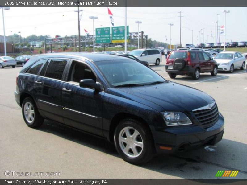 Midnight Blue Pearl / Light Taupe 2005 Chrysler Pacifica AWD
