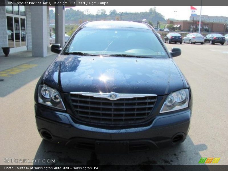 Midnight Blue Pearl / Light Taupe 2005 Chrysler Pacifica AWD