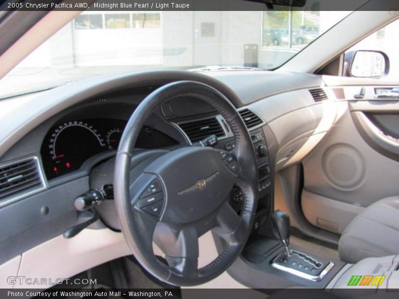 Midnight Blue Pearl / Light Taupe 2005 Chrysler Pacifica AWD