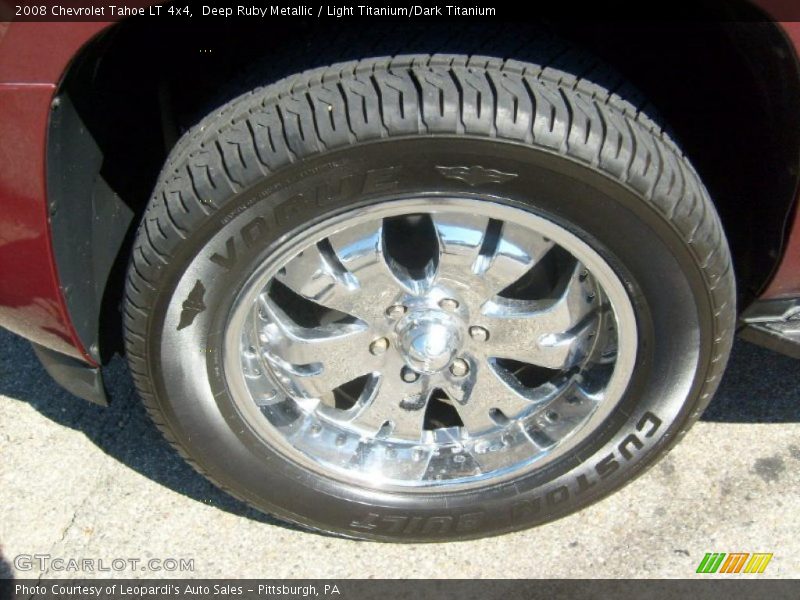 Deep Ruby Metallic / Light Titanium/Dark Titanium 2008 Chevrolet Tahoe LT 4x4