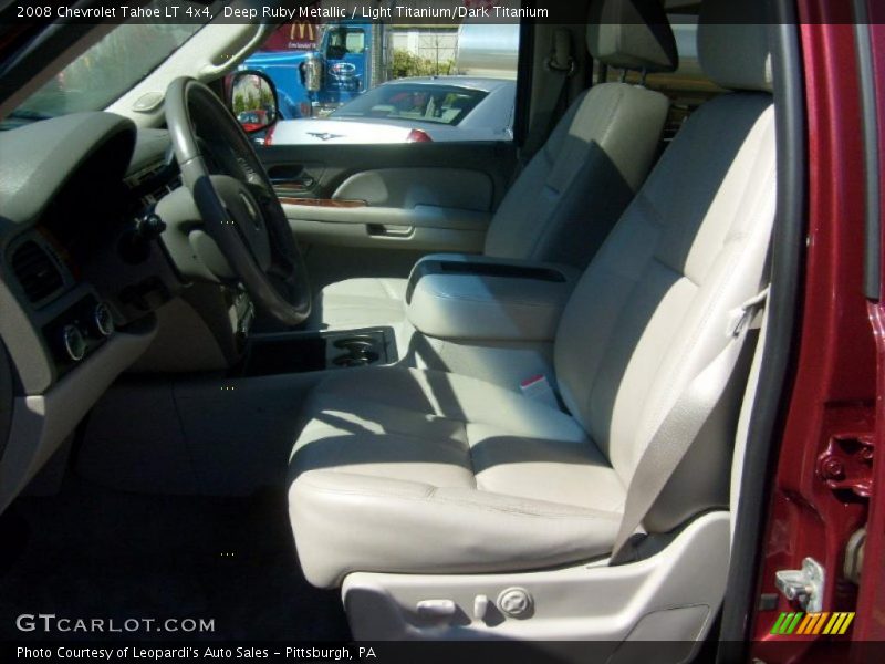 Deep Ruby Metallic / Light Titanium/Dark Titanium 2008 Chevrolet Tahoe LT 4x4