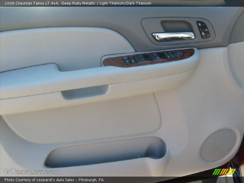 Deep Ruby Metallic / Light Titanium/Dark Titanium 2008 Chevrolet Tahoe LT 4x4