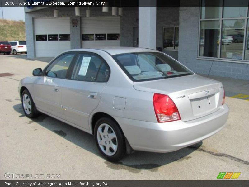 Sterling Silver / Gray 2006 Hyundai Elantra GLS Sedan