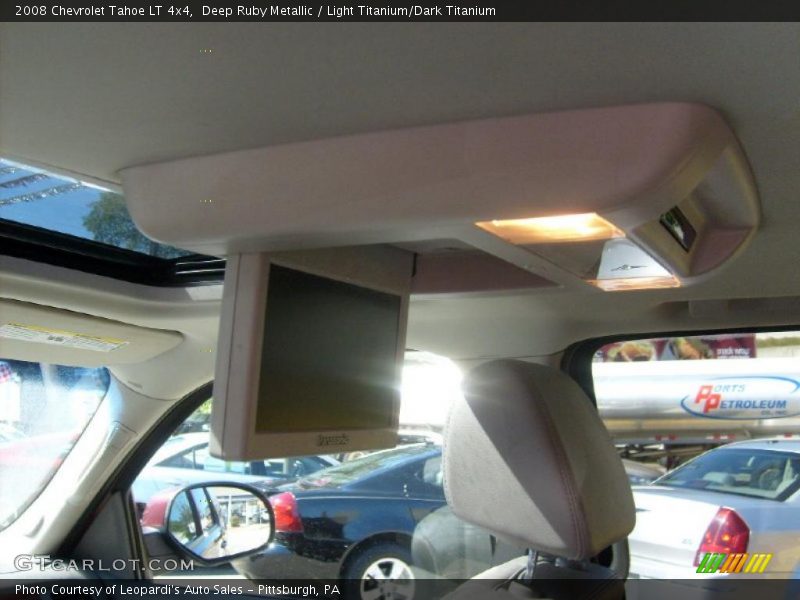 Deep Ruby Metallic / Light Titanium/Dark Titanium 2008 Chevrolet Tahoe LT 4x4