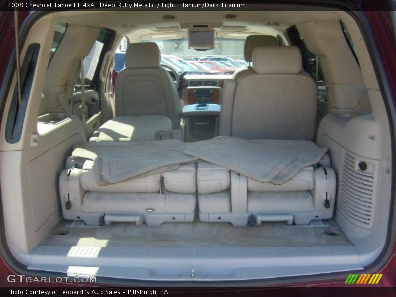 Deep Ruby Metallic / Light Titanium/Dark Titanium 2008 Chevrolet Tahoe LT 4x4