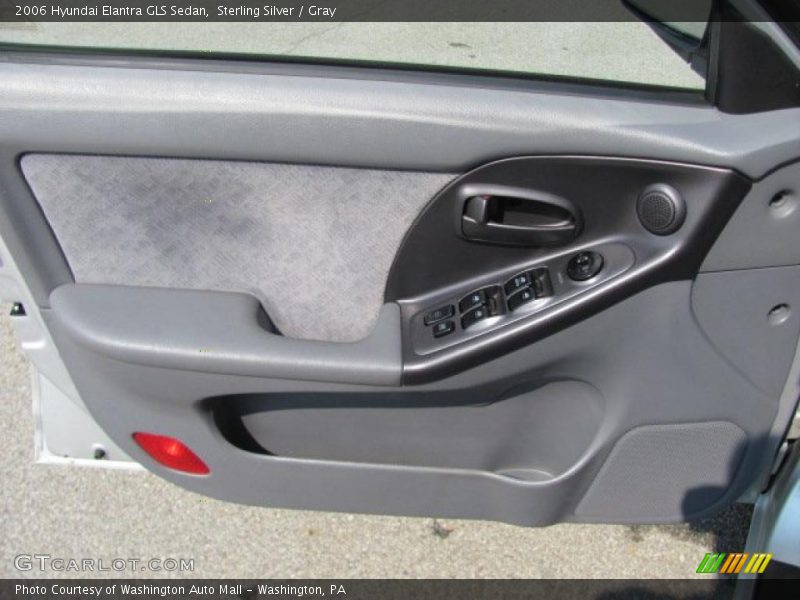 Sterling Silver / Gray 2006 Hyundai Elantra GLS Sedan