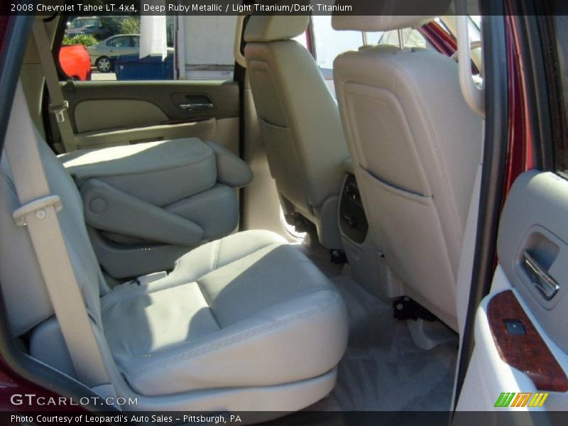 Deep Ruby Metallic / Light Titanium/Dark Titanium 2008 Chevrolet Tahoe LT 4x4