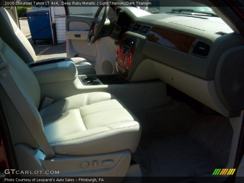Deep Ruby Metallic / Light Titanium/Dark Titanium 2008 Chevrolet Tahoe LT 4x4