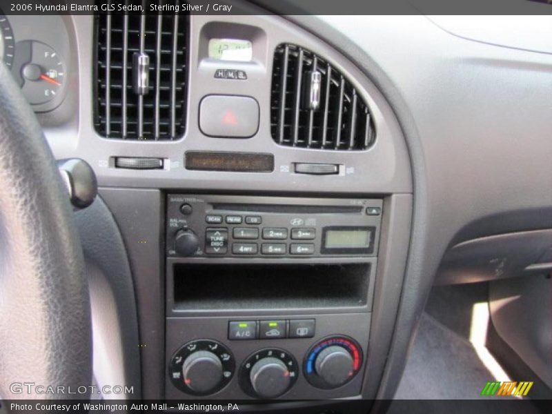 Sterling Silver / Gray 2006 Hyundai Elantra GLS Sedan