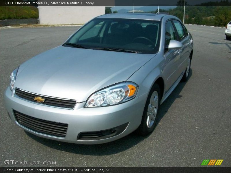 Silver Ice Metallic / Ebony 2011 Chevrolet Impala LT