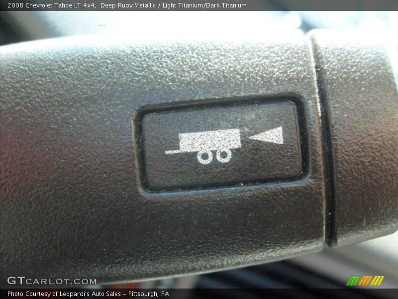 Deep Ruby Metallic / Light Titanium/Dark Titanium 2008 Chevrolet Tahoe LT 4x4