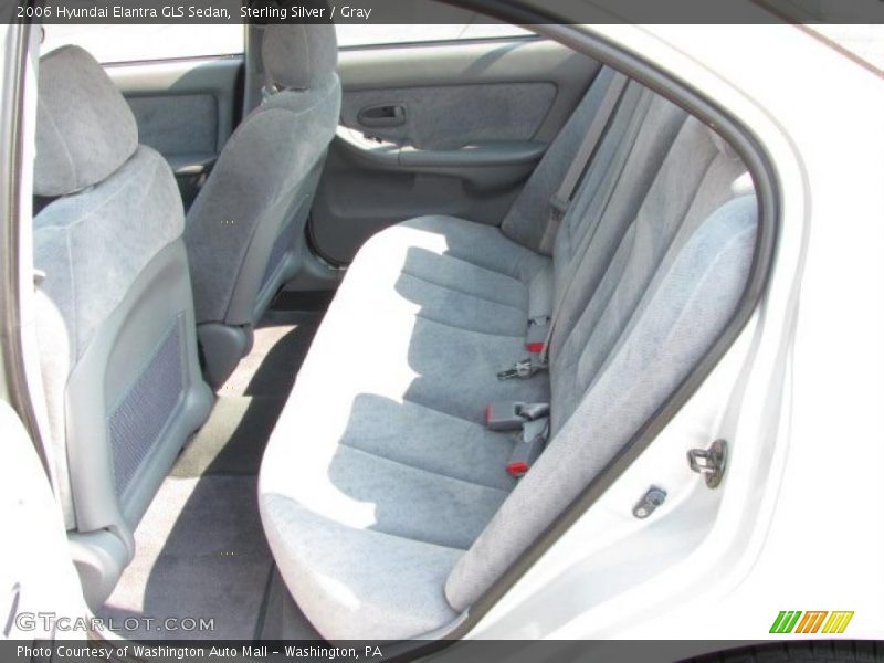 Sterling Silver / Gray 2006 Hyundai Elantra GLS Sedan