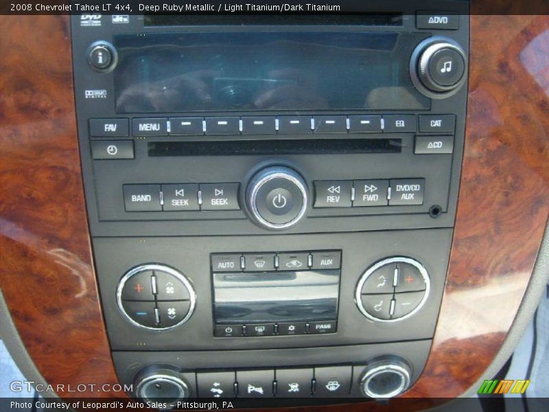 Deep Ruby Metallic / Light Titanium/Dark Titanium 2008 Chevrolet Tahoe LT 4x4
