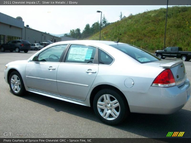 Silver Ice Metallic / Ebony 2011 Chevrolet Impala LT