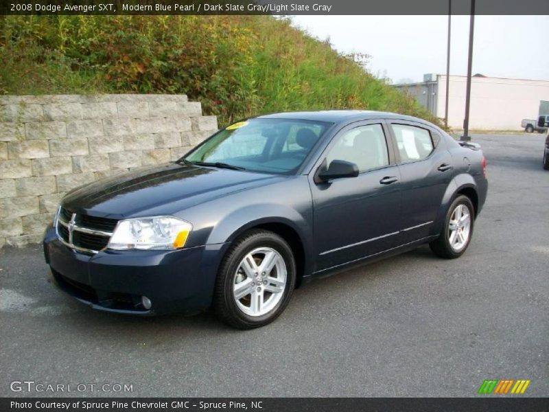 Modern Blue Pearl / Dark Slate Gray/Light Slate Gray 2008 Dodge Avenger SXT