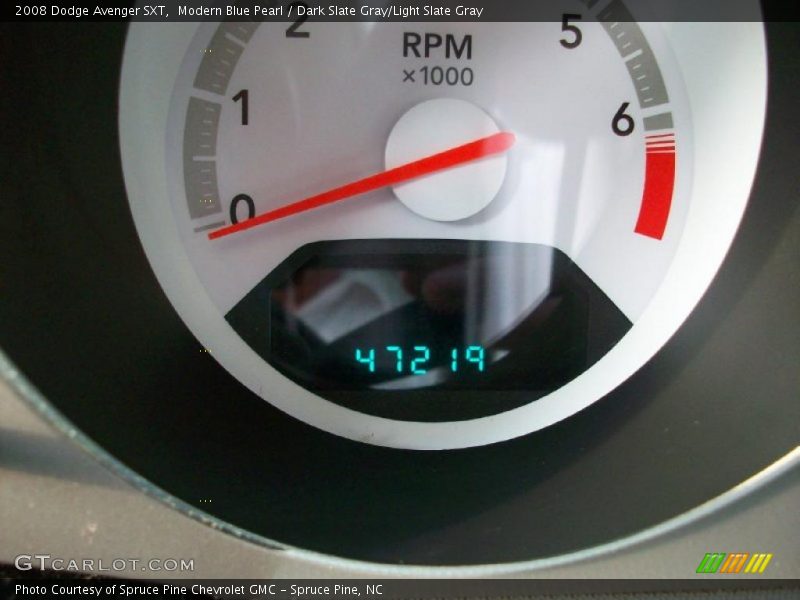 Modern Blue Pearl / Dark Slate Gray/Light Slate Gray 2008 Dodge Avenger SXT