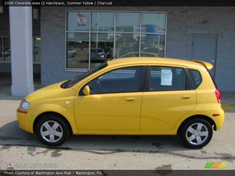 Summer Yellow / Charcoal 2006 Chevrolet Aveo LS Hatchback