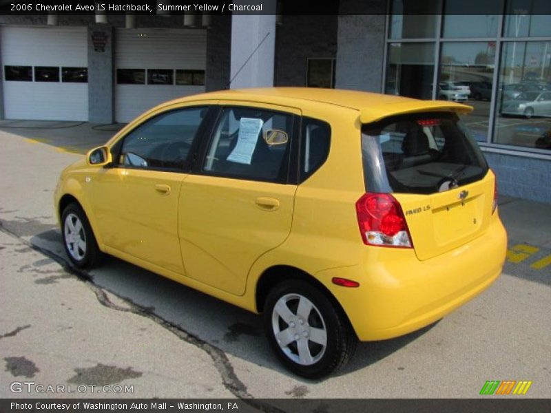 Summer Yellow / Charcoal 2006 Chevrolet Aveo LS Hatchback