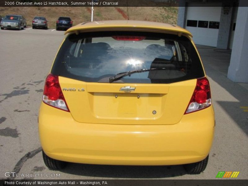 Summer Yellow / Charcoal 2006 Chevrolet Aveo LS Hatchback