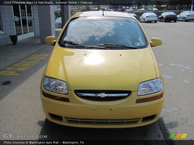 Summer Yellow / Charcoal 2006 Chevrolet Aveo LS Hatchback