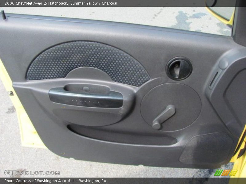 Summer Yellow / Charcoal 2006 Chevrolet Aveo LS Hatchback
