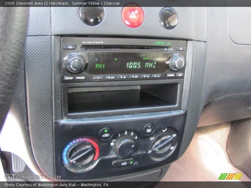 Summer Yellow / Charcoal 2006 Chevrolet Aveo LS Hatchback