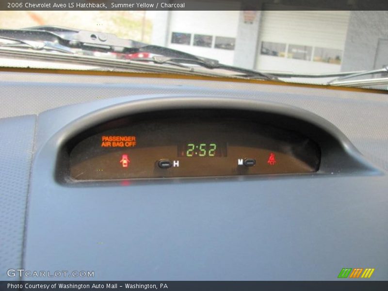 Summer Yellow / Charcoal 2006 Chevrolet Aveo LS Hatchback