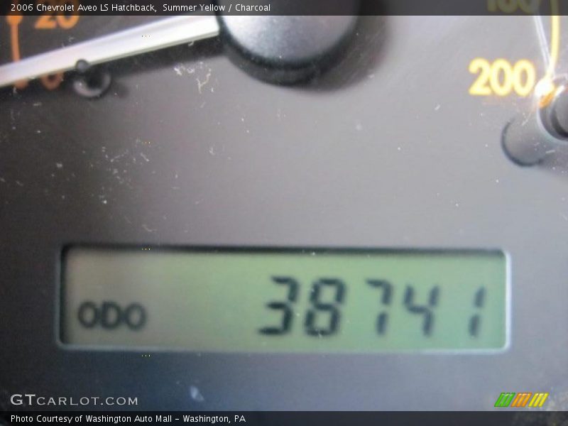 Summer Yellow / Charcoal 2006 Chevrolet Aveo LS Hatchback