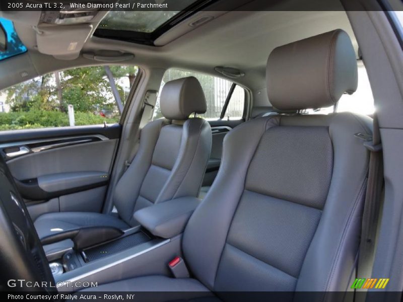 White Diamond Pearl / Parchment 2005 Acura TL 3.2