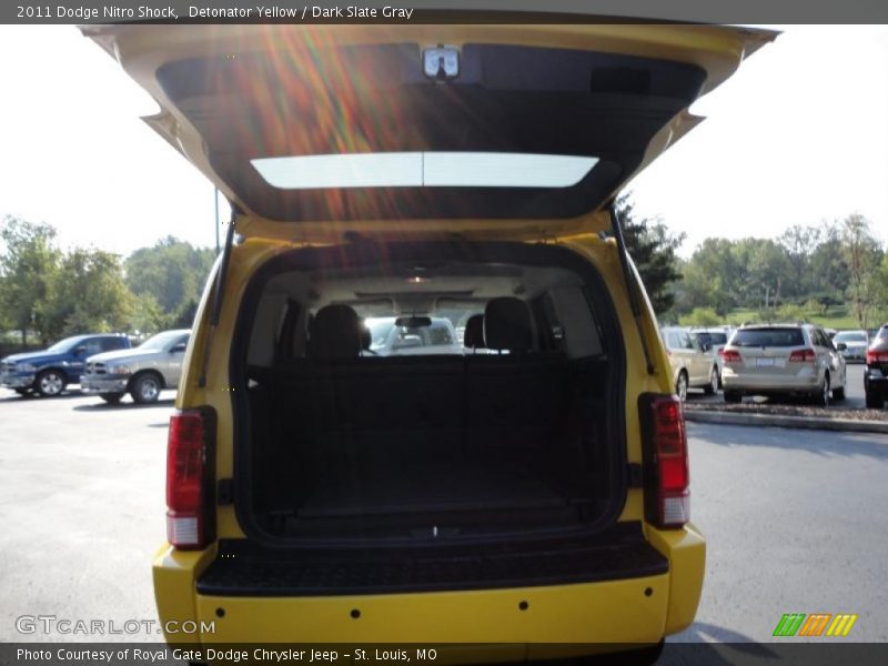 Detonator Yellow / Dark Slate Gray 2011 Dodge Nitro Shock