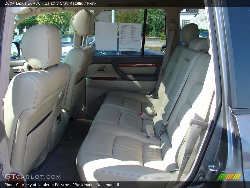 Galactic Gray Metallic / Ivory 2004 Lexus LX 470