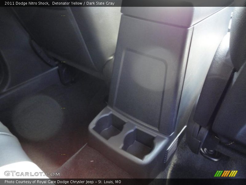 Detonator Yellow / Dark Slate Gray 2011 Dodge Nitro Shock