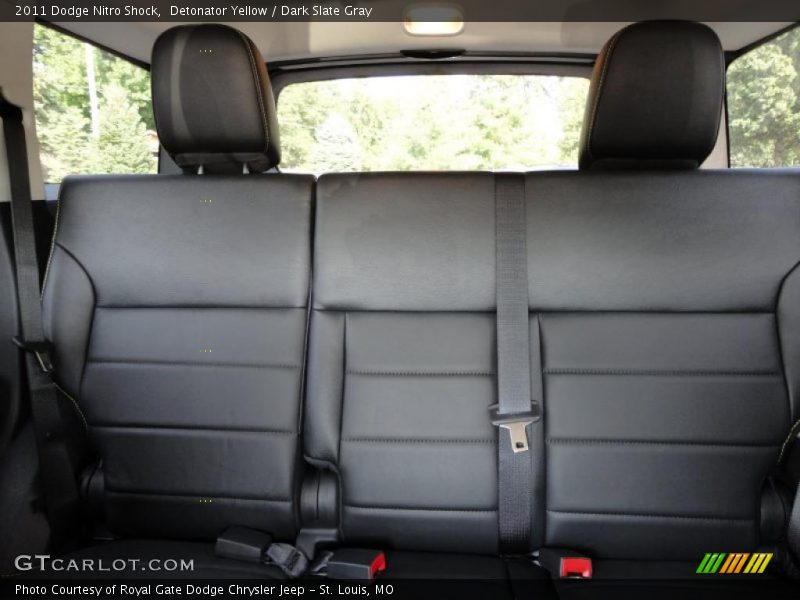 Detonator Yellow / Dark Slate Gray 2011 Dodge Nitro Shock