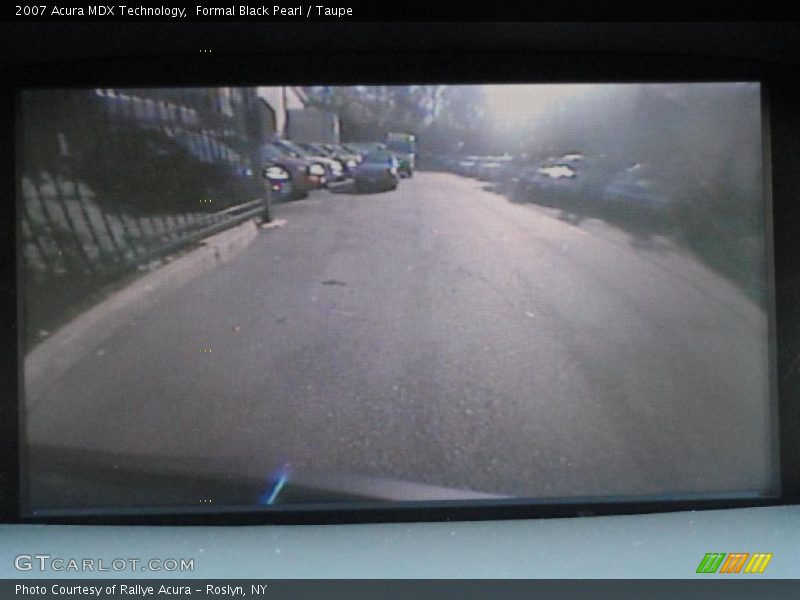 Formal Black Pearl / Taupe 2007 Acura MDX Technology