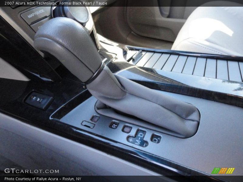Formal Black Pearl / Taupe 2007 Acura MDX Technology