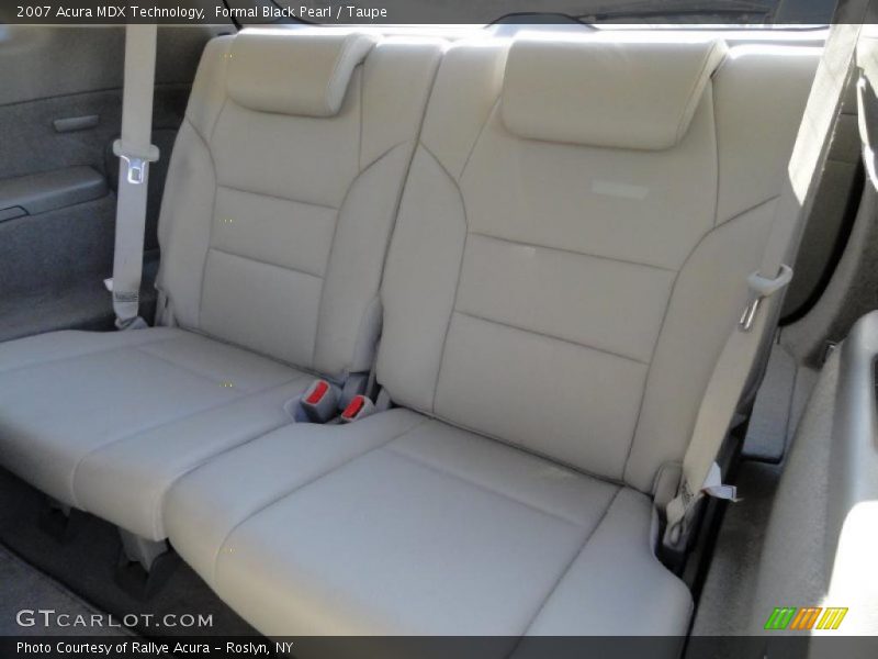 Formal Black Pearl / Taupe 2007 Acura MDX Technology